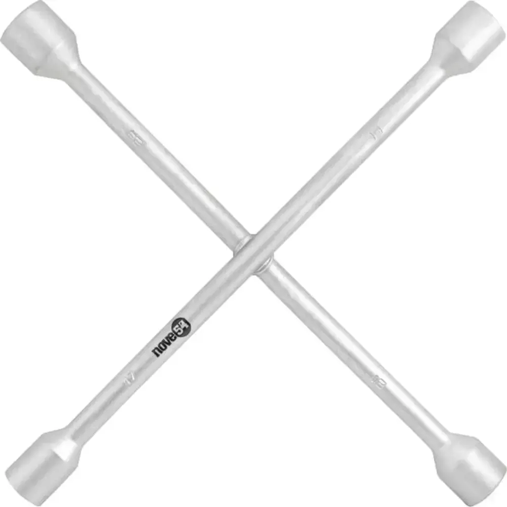Chave de roda tipo cruz 17X19X21X23MM Nove54 — fotografia 4