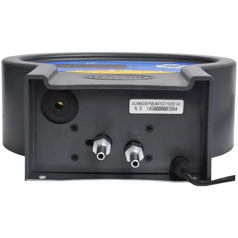 Calibrador de pneus ABS digital de 5 à 145 PSI SCH-145 BOX 110/220V Schweers — fotografia 3