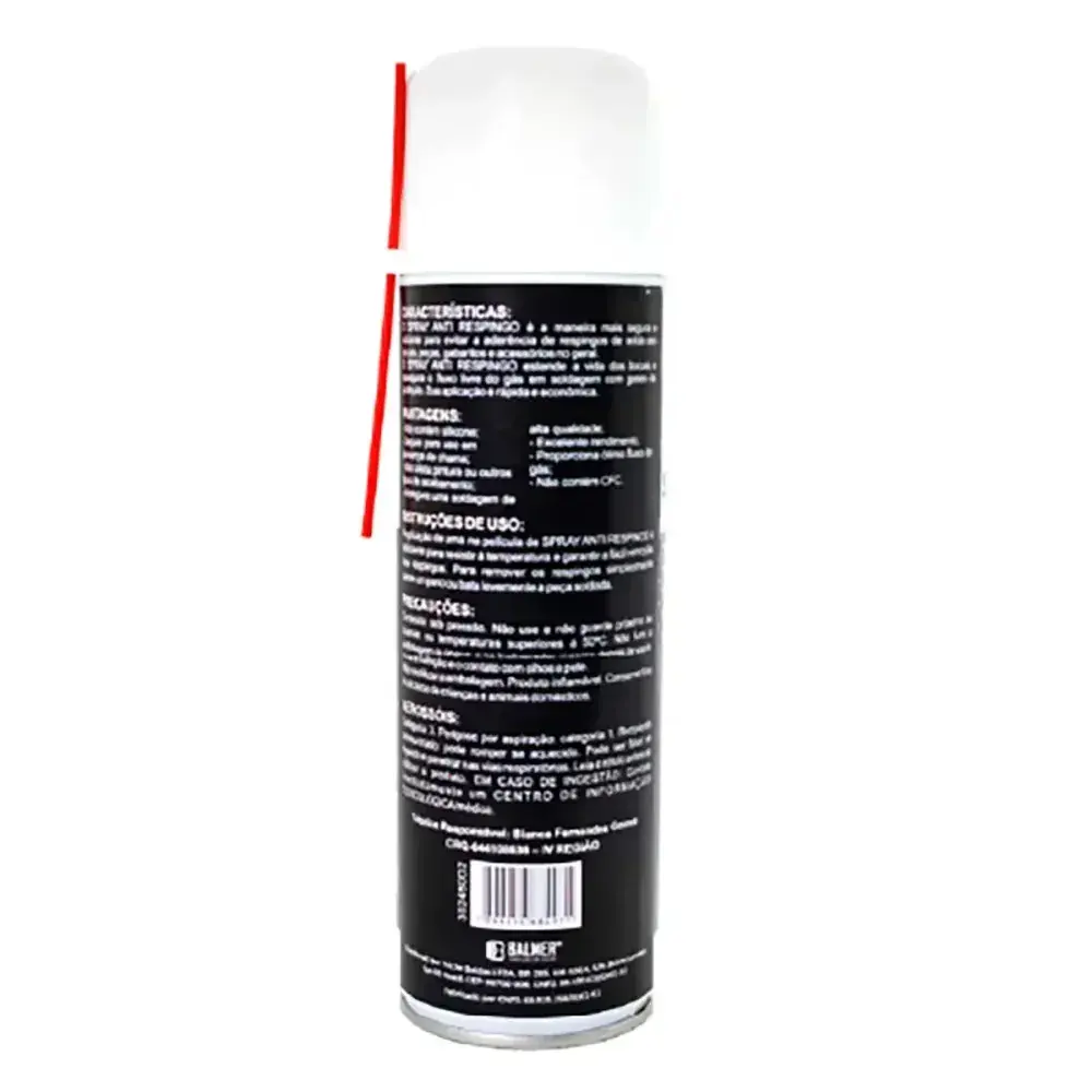 Spray anti respingo para solda 300ML Balmer — fotografia 8