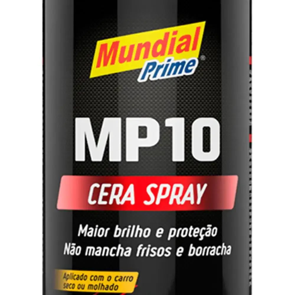 Cera Automotiva em Spray 300 ml 10 Unidades MP10 Mundial Prime — fotografia 4