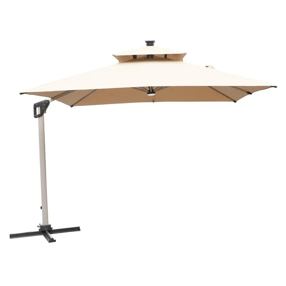 Ombrelone lateral com led 3X3 Kala