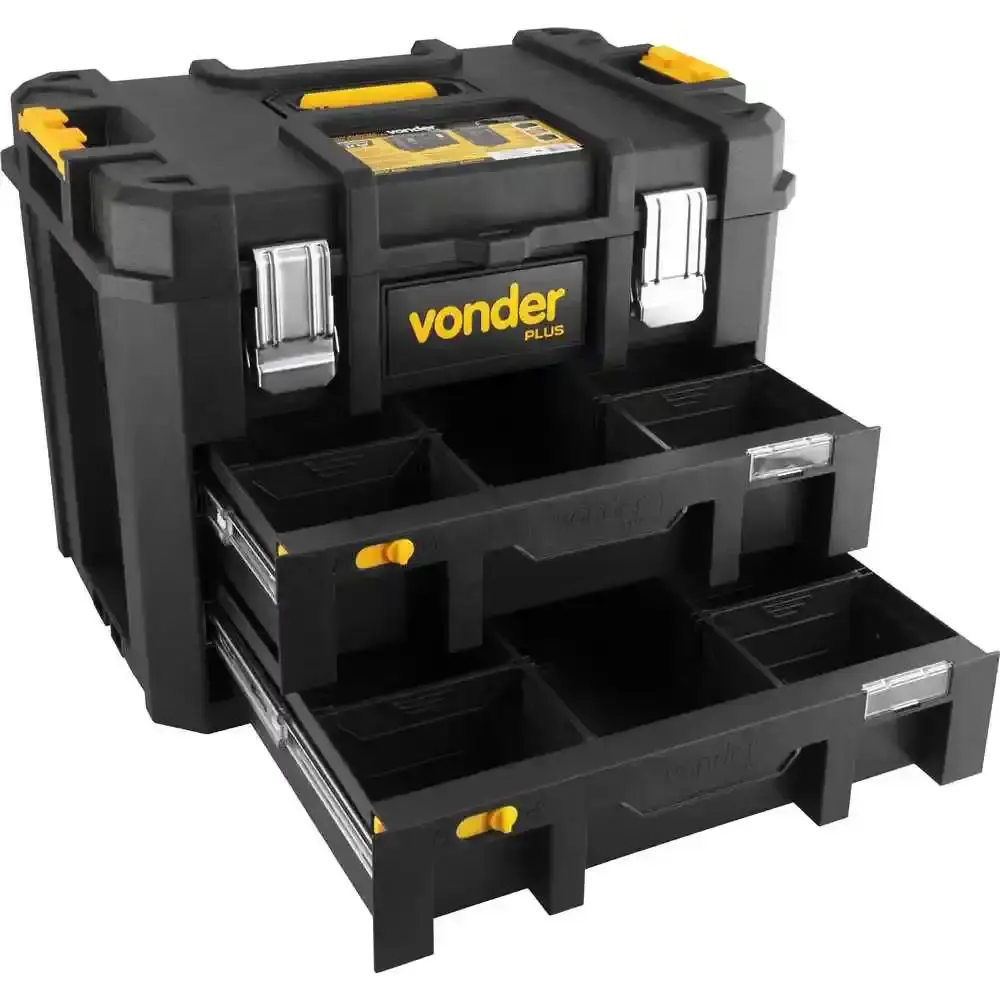 Kit caixas ferramentas CPV 900 e CRV 900 com organizador CPV 920 plus Vonder — fotografia 4