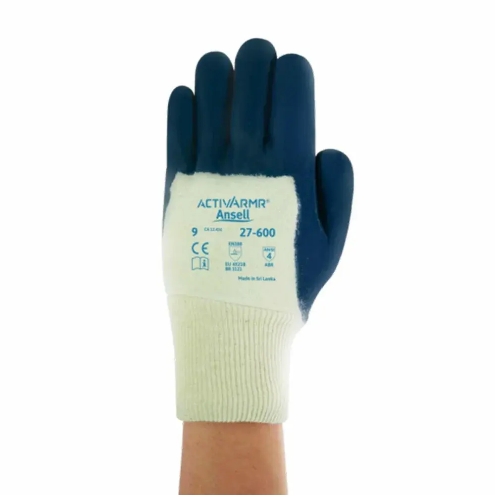 Luva textil hycron 27-600 t 10 CA12416 Ansell
