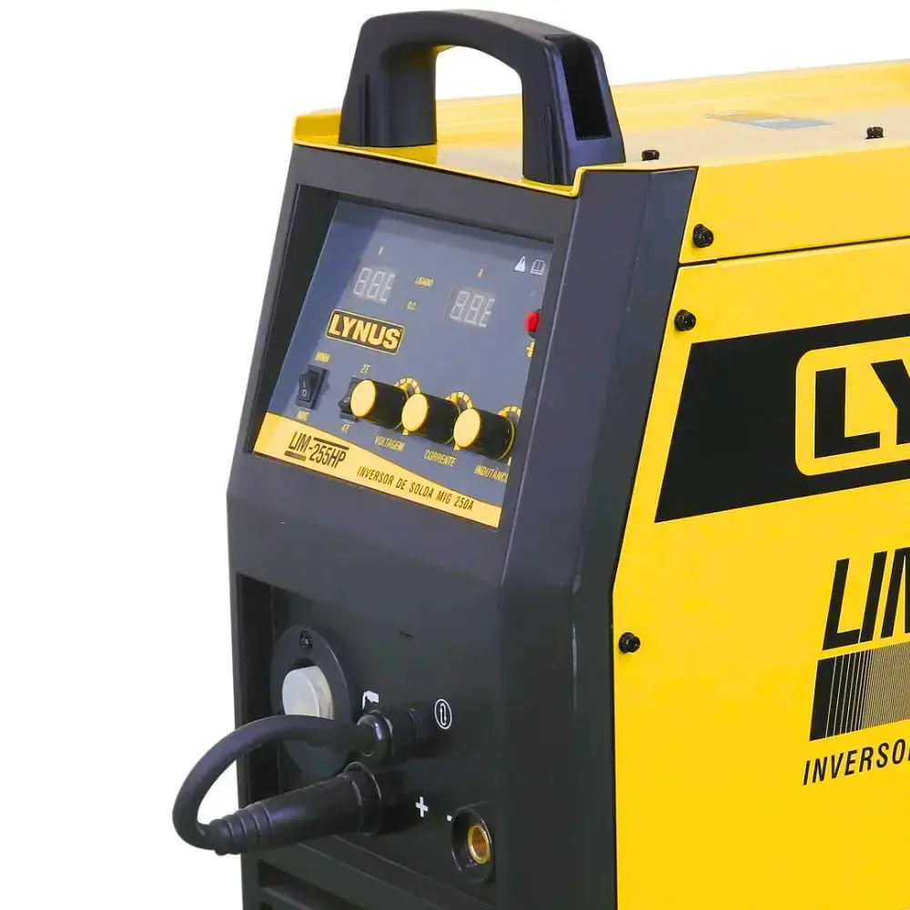 Máquina de solda inversora multiprocessos MIG TIG LIM-255 220V Lynus 220 V — fotografia 2