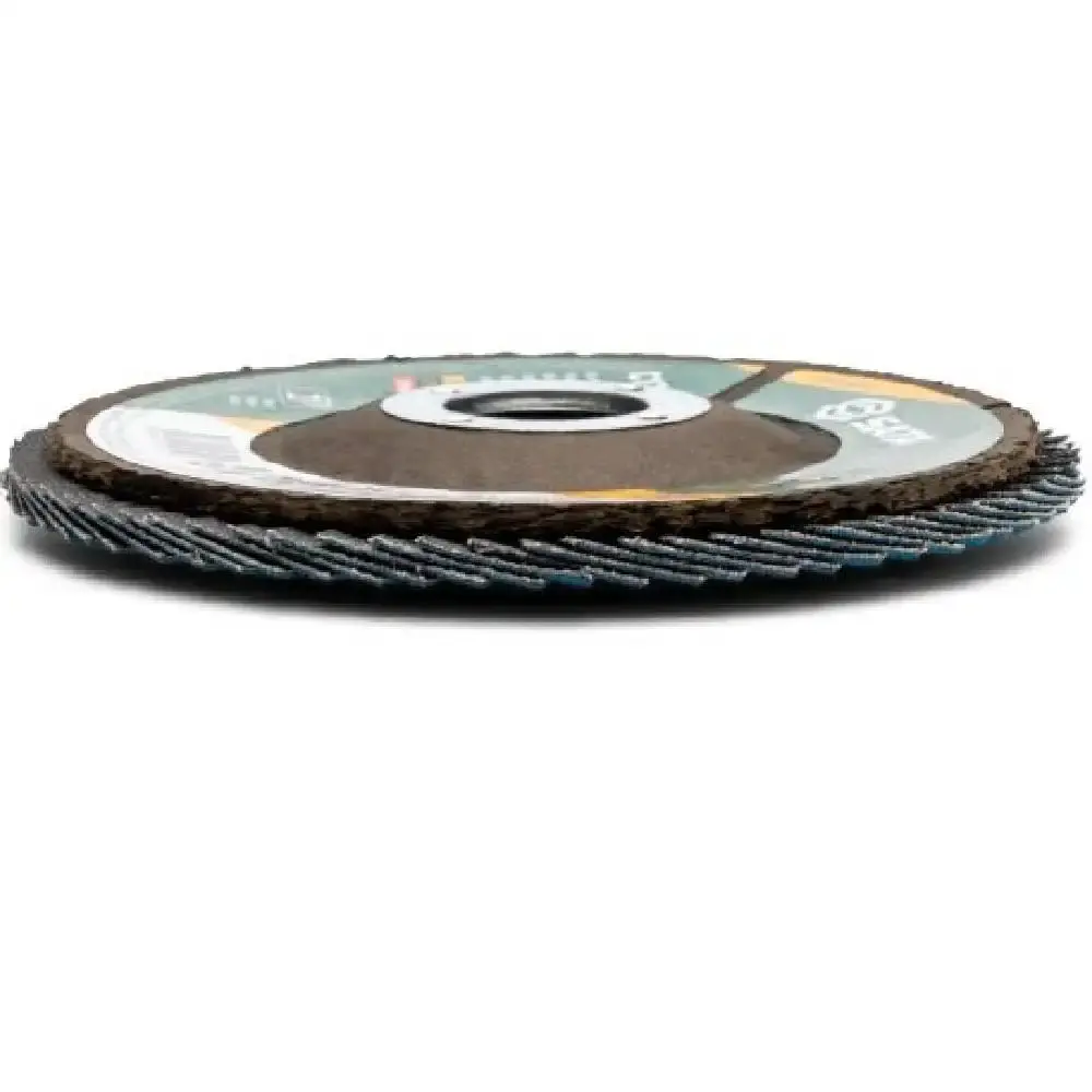 Kit 20 discos flap metal 4.1/2 polegadas grão 120 ST55504G Sata — fotografia 2