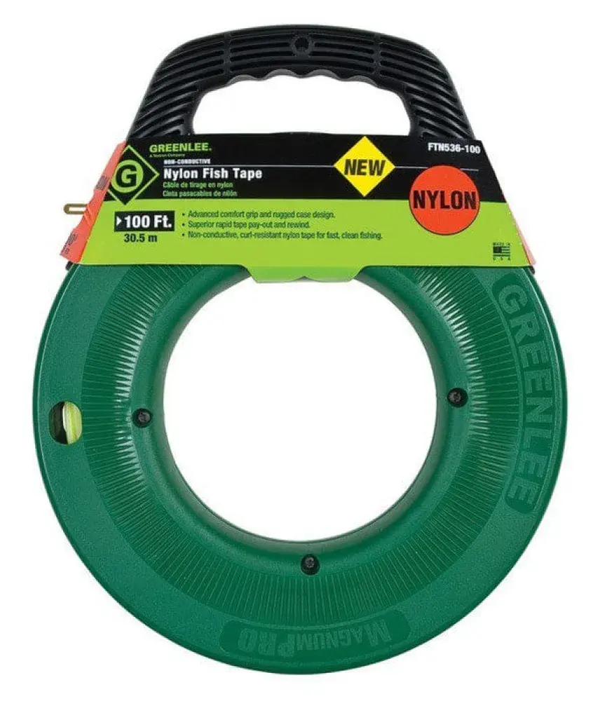 Passa fio nylon 30 metros FTN536-100 Greenlee — fotografia 2