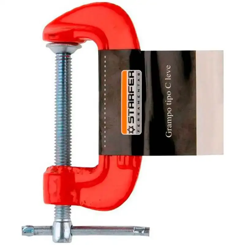Grampo para marceneiro 5 POL tipo c 125 MM Starfer — fotografia 4