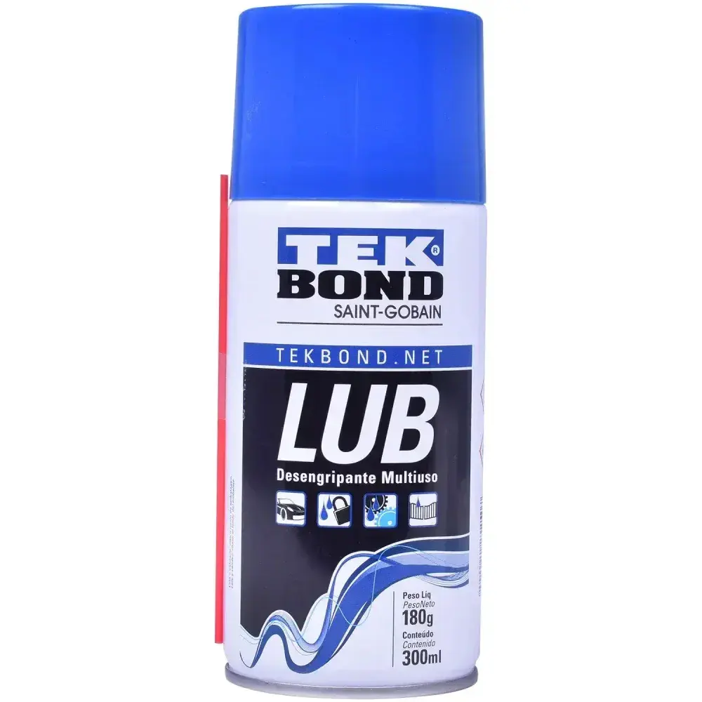Óleo lubrificante e desengripante 300ML Tekbond — fotografia 5