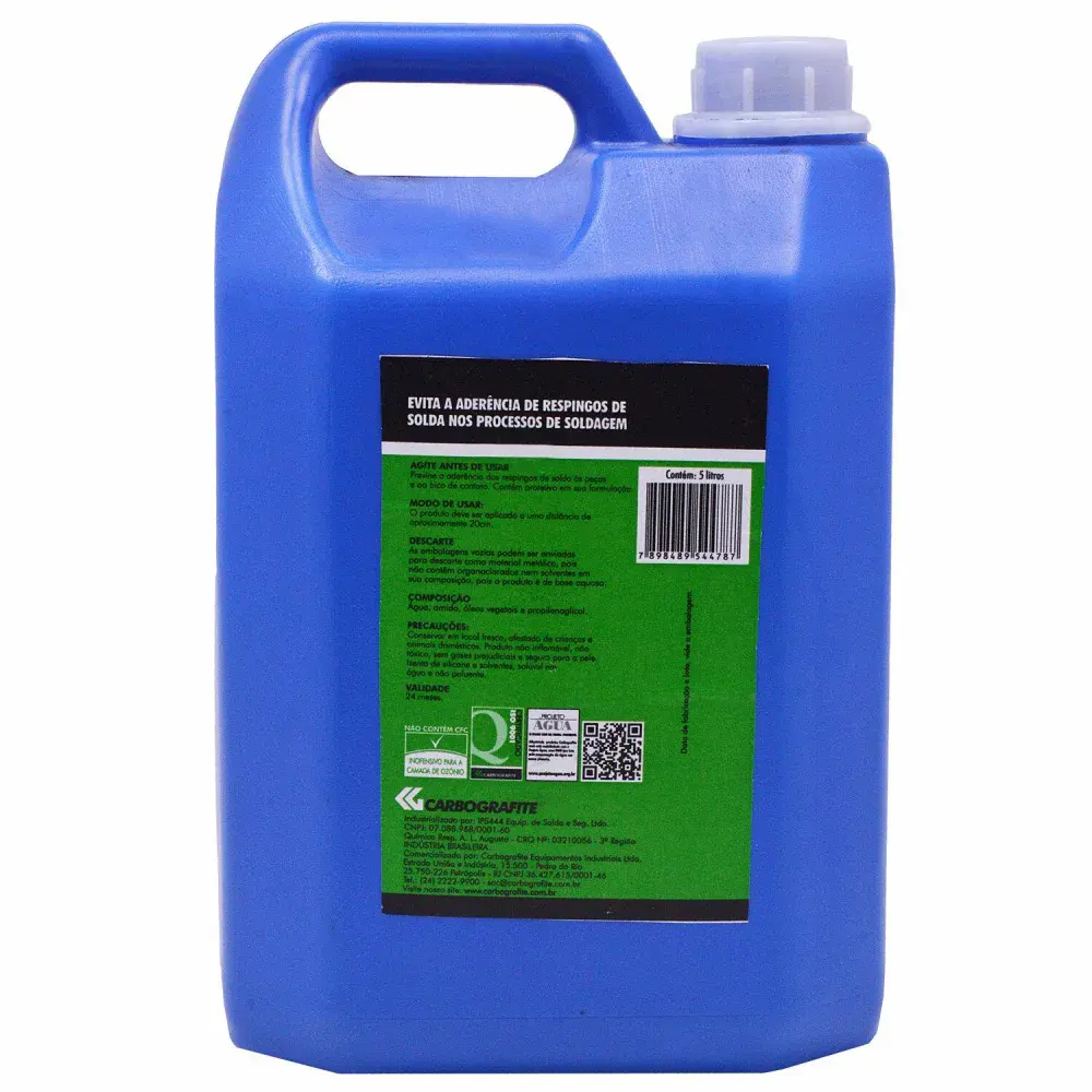 Anti respingo de solda ecológico offspatter 5L Carbografite — fotografia 3