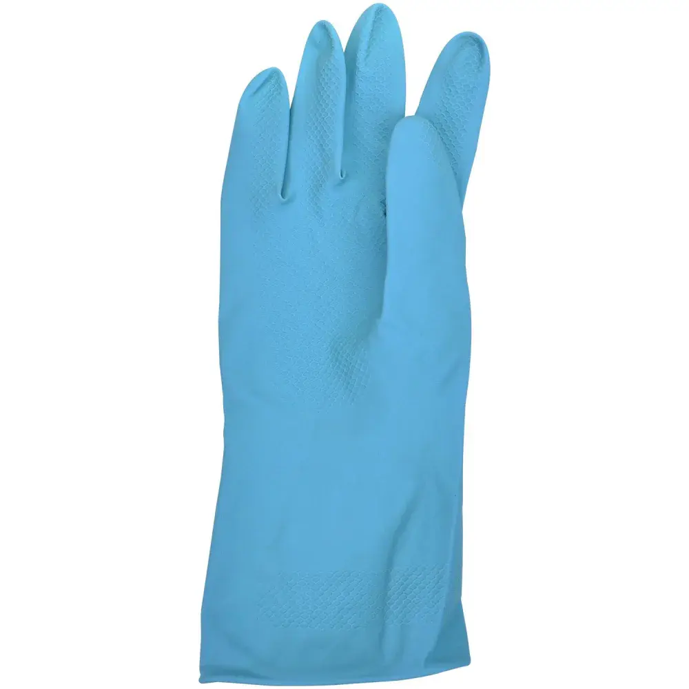 Luva latex azul com forro super silver Kalipso — fotografia 5