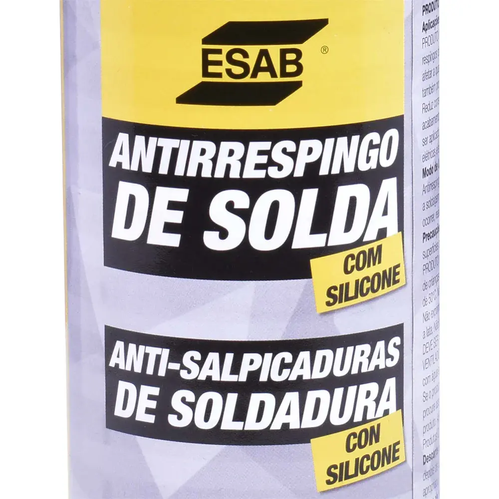Anti respingos de solda com silicone 400 ml Esab — fotografia 5