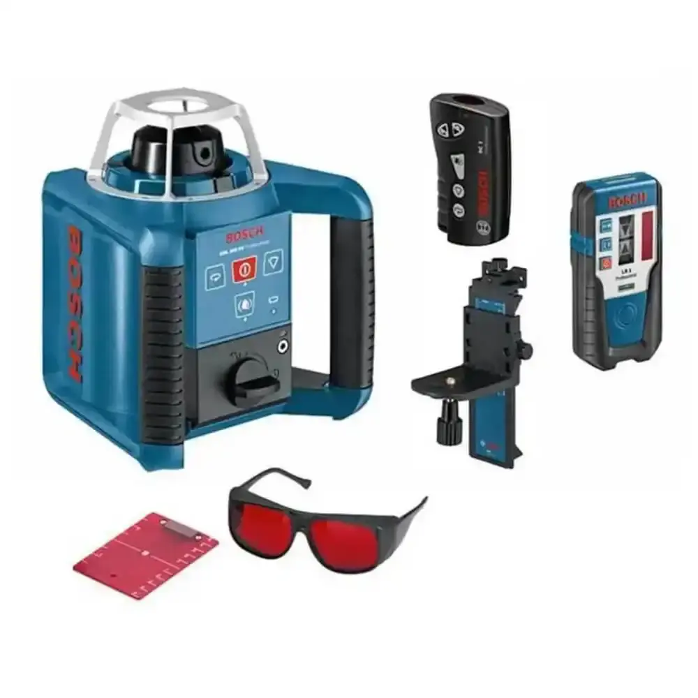 Nível à laser rotativo GRL 300HV com receptor LR1 + suporte + óculos Bosch