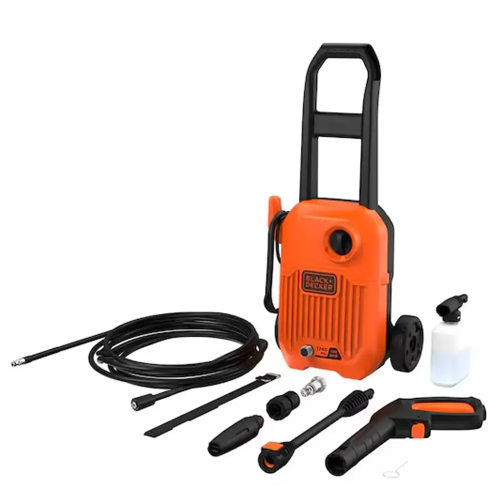 Lavadora de alta pressão 1500W 1740 PSI 6,8 l/min black & decker 110 V