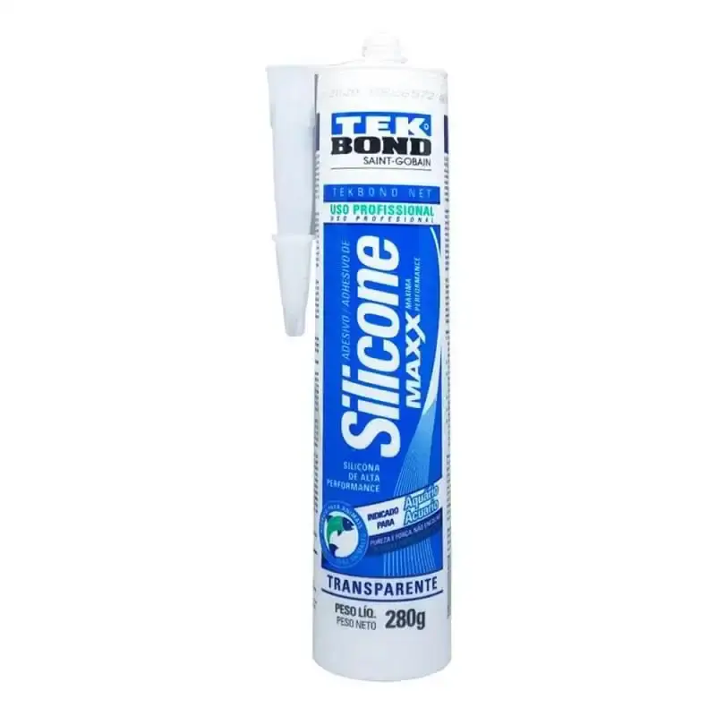 Silicone incolor acético vedação maxx 280 GR 22161028000 Tekbond