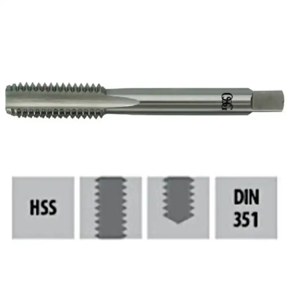Macho Manual Aço Rápido UNF 3/8 POL x 24 MM 2422 OSG — fotografia 5