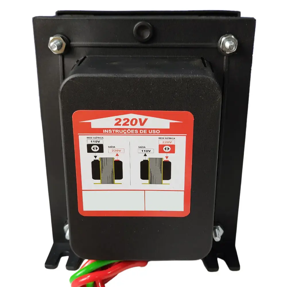 Transformador de voltagem 4900W bivolt EVAT7000 Evald — fotografia 4