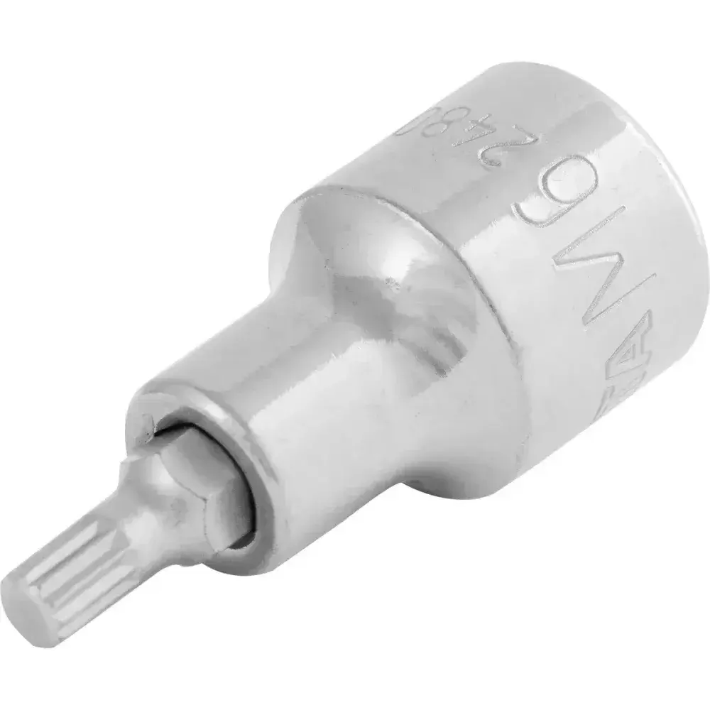 Soquete bit multidentado niquelado S2+ 1/2 50MM ST24802SC Sata — fotografia 6