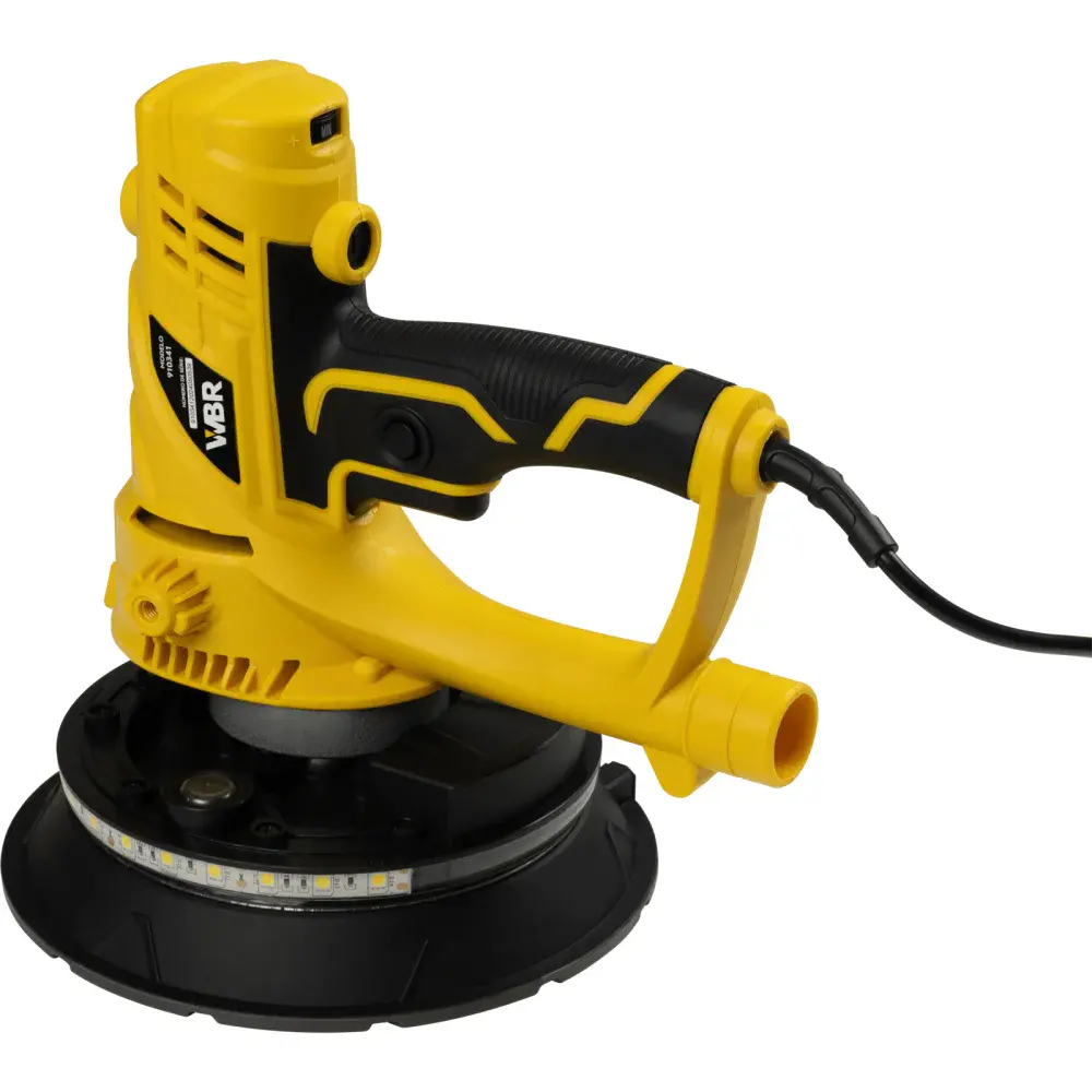 Lixadeira de parede com foco led 850W 2500RPM WBR — fotografia 5