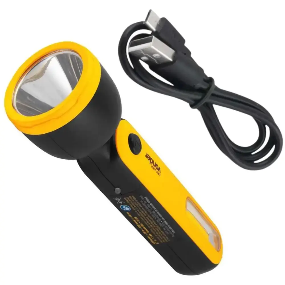 Lanterna recarregável 80-100 lumens bateria de lítio LRV100L Vonder — fotografia 6