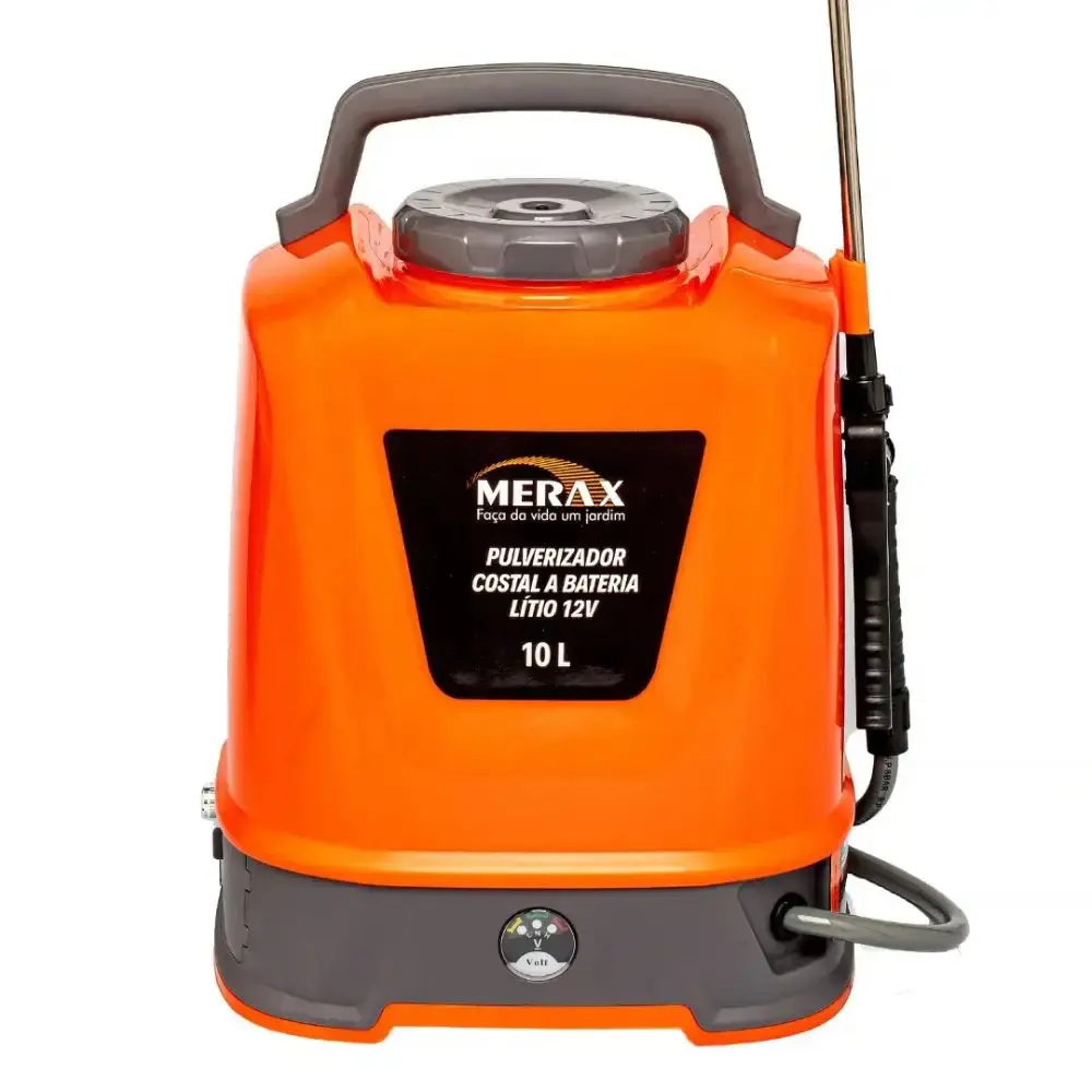 Pulverizador costal a bateria 10 litros 12V 2AH PUL010 Merax