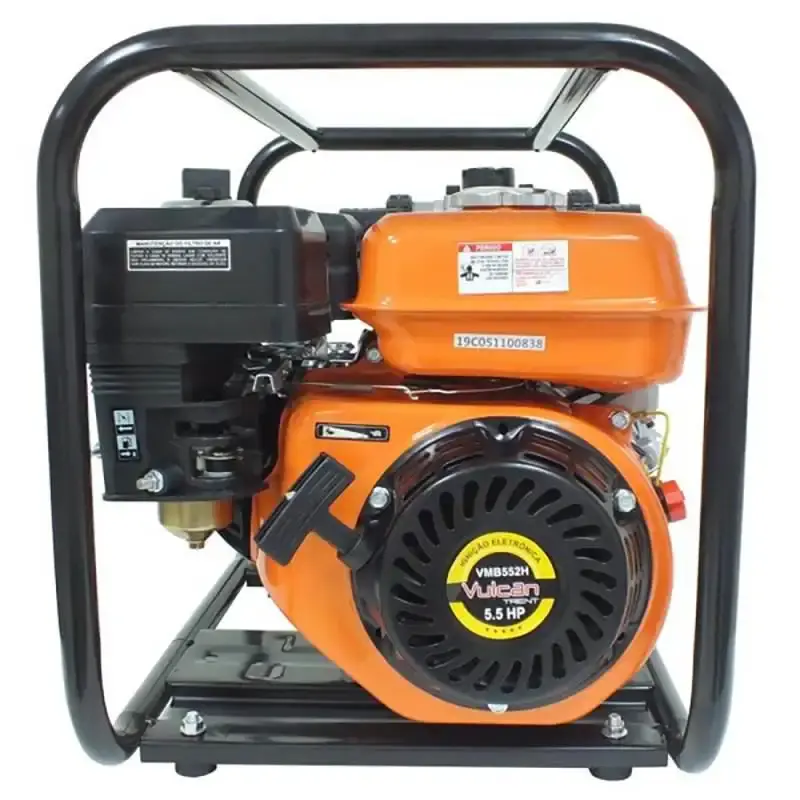 Bomba motobomba à gasolina 5.5 HP 4T auto escorvante alta pressão 2 POL VMB552H Vulcan — fotografia 5