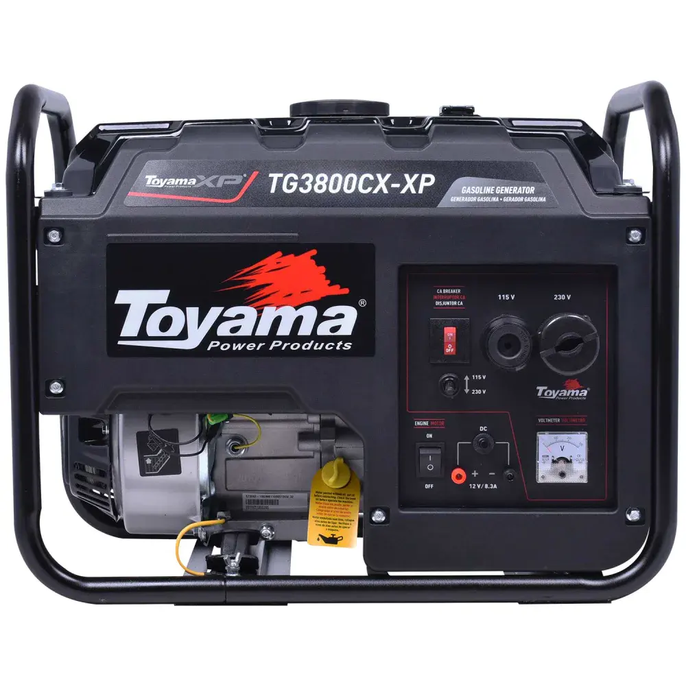 Gerador a gasolina 3.1 kva TG3800CX Toyama — fotografia 4