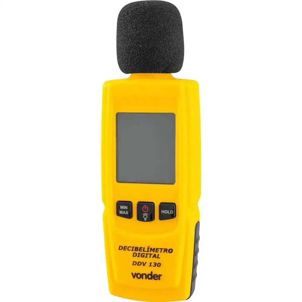 Decibelímetro digital 30 a 130DB DDV-130 Vonder — fotografia 5