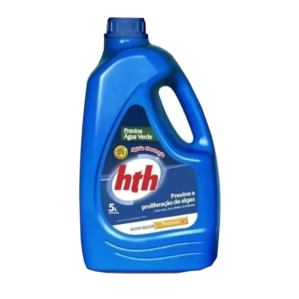 Algicida de manutenção previne água verde da HTH