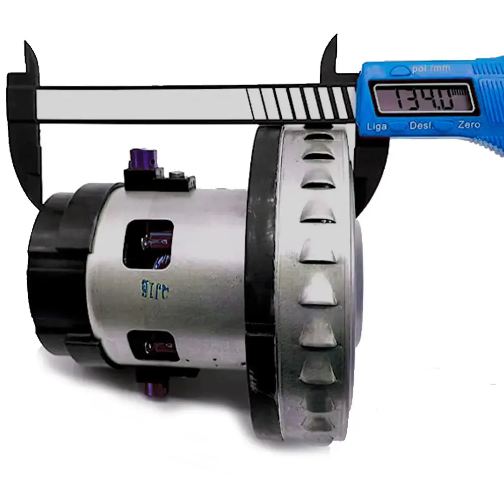 Motor universal 1400W para aspirador de pó Wap linha GT profi FW003039 | FW003049 Wap 220 V — fotografia 4