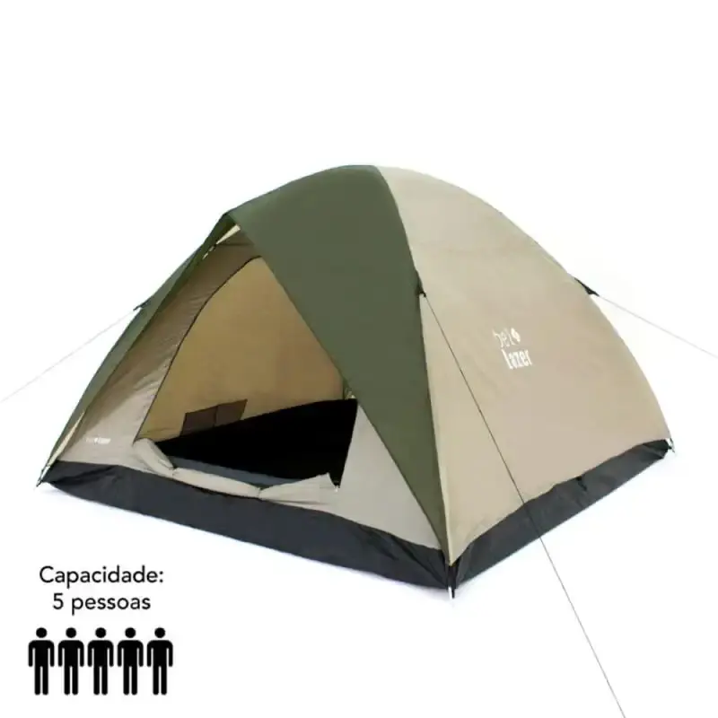 Barraca camping araguaia alta premium 5 pessoas + colchão casal kala BEL FIX — fotografia 7
