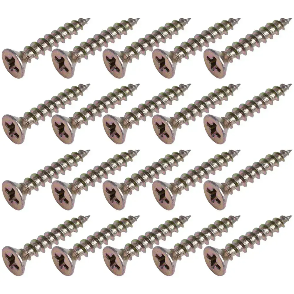 Parafuso cabeça chata 3,5X 22MM 421790 Worker – 20 peç — fotografia 7
