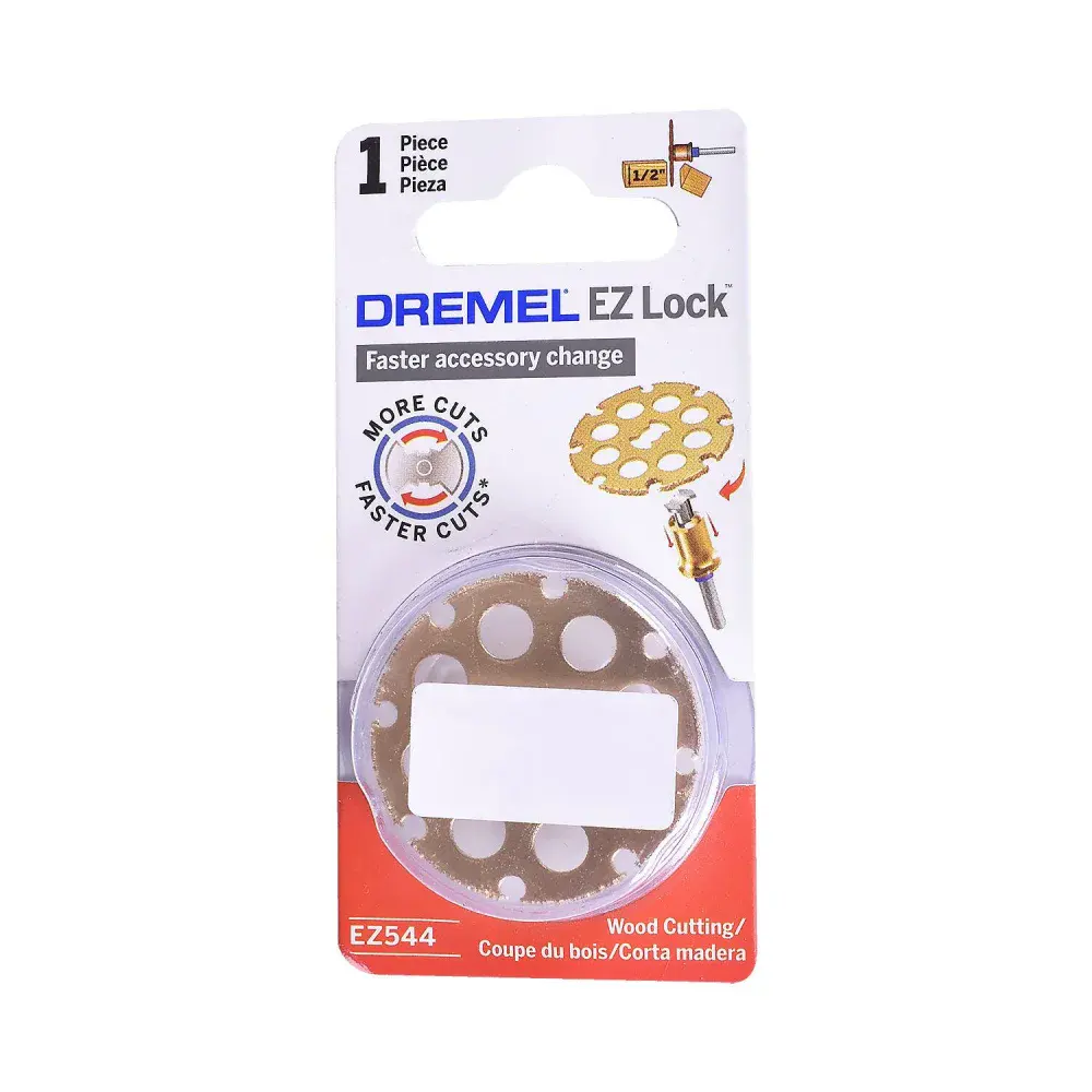 Disco de corte de carboneto para madeira 1.1/2 EZ544 Dremel — fotografia 5