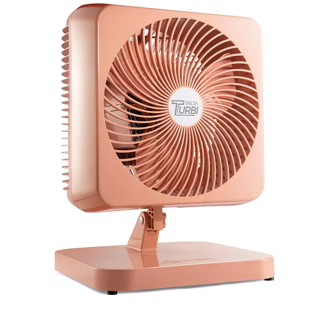 Ventilador de mesa 3 pás 140W turbi max decorativo várias cores Venti-delta 110 V Verde — fotografia 10