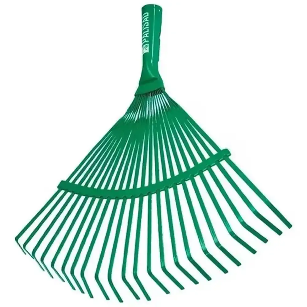 Vassoura ancinho para jardim fixa sem cabo Palisad
