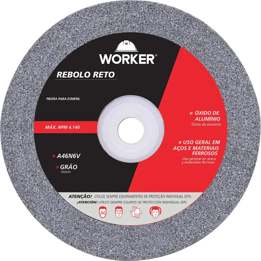 Rebolo reto 5/8.1/4 médio uso geral Worker — fotografia de referência