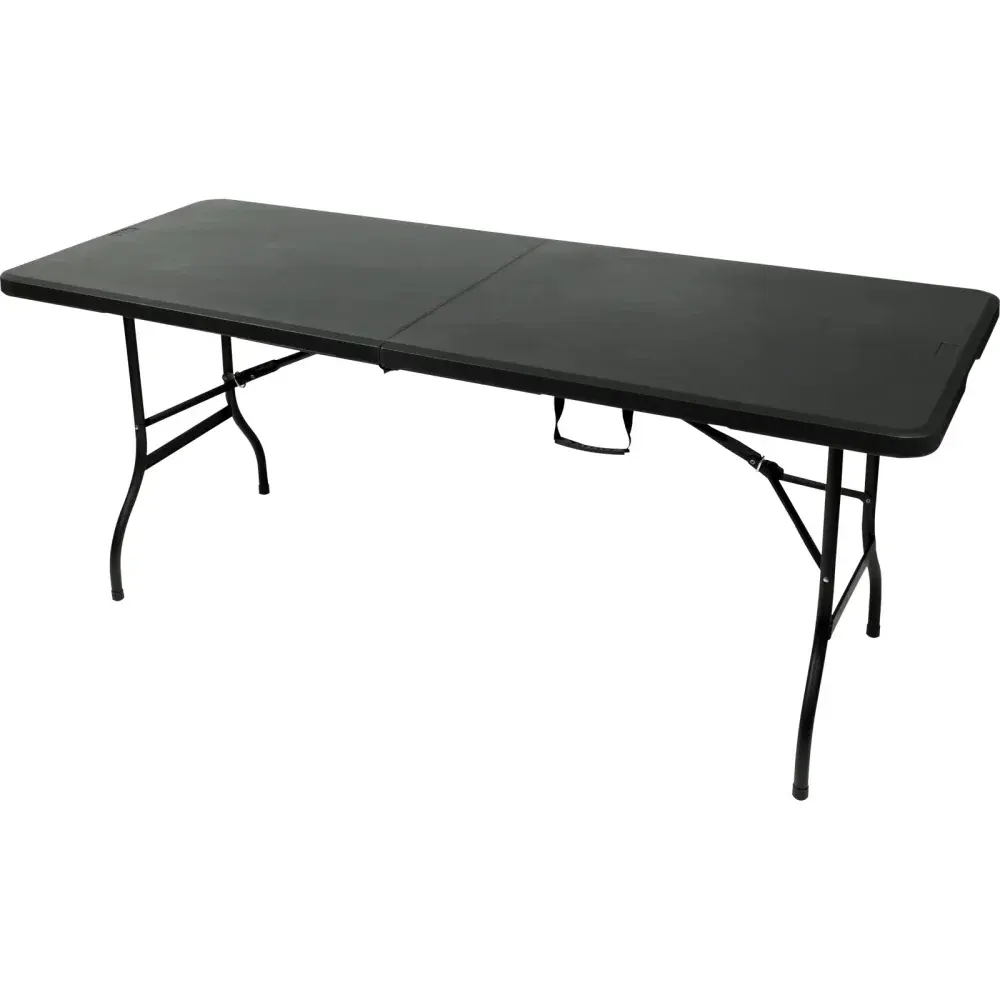 Mesa dobrável camper 180CM preta Kala — fotografia 5