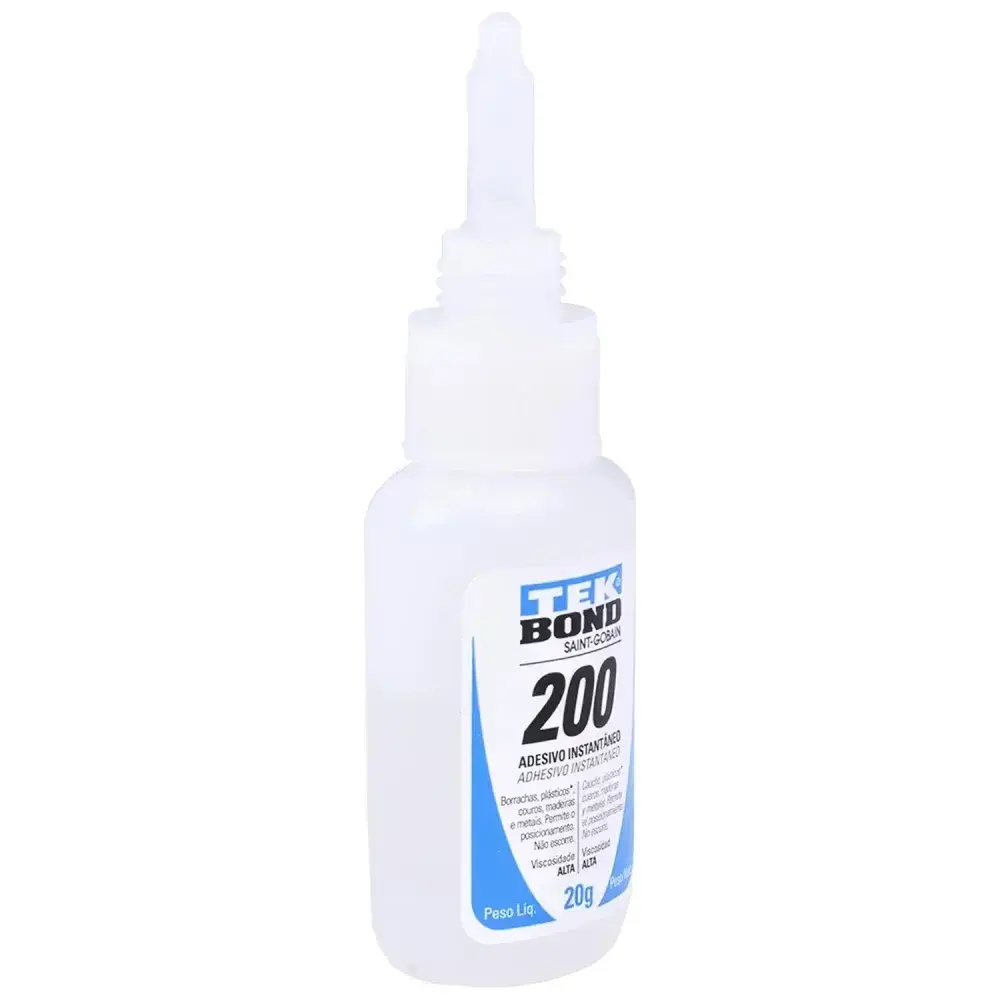 Adesivo instantâneo 200 blister 20GR Tekbond — fotografia 8