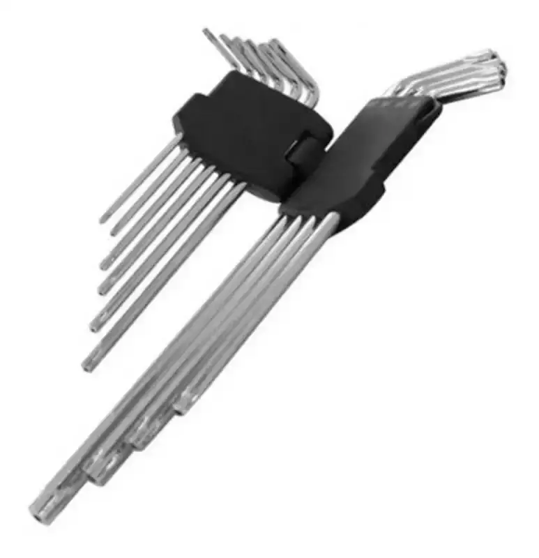 Jogo de chave torx média kit 10 peças T9 à T50 cr-v 2059 Western — fotografia 2