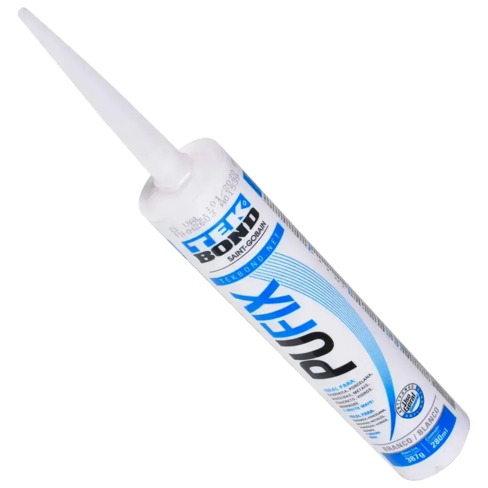Adesivo multiuso PU40 fix branco 280ML Tekbond — fotografia 8