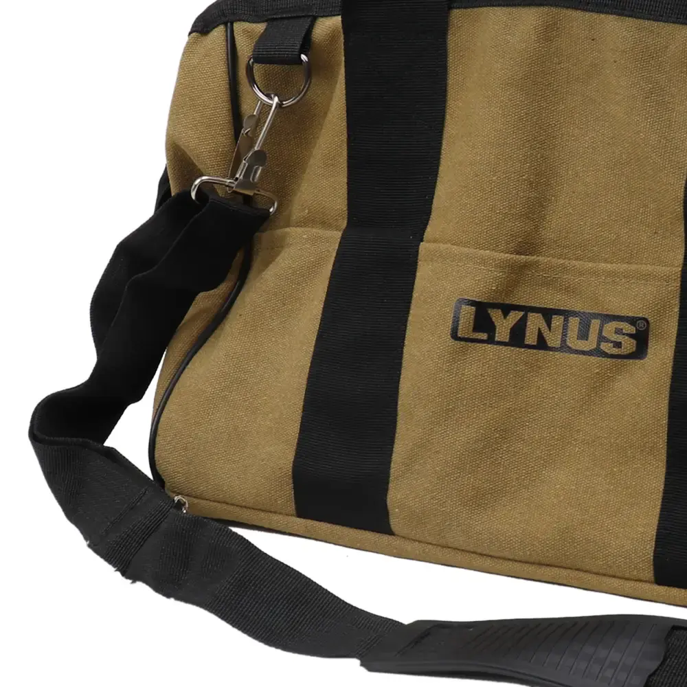 Bolsa em lona para ferramentas 15 POL com 8 bolsos BFL-40 Lynus — fotografia 2