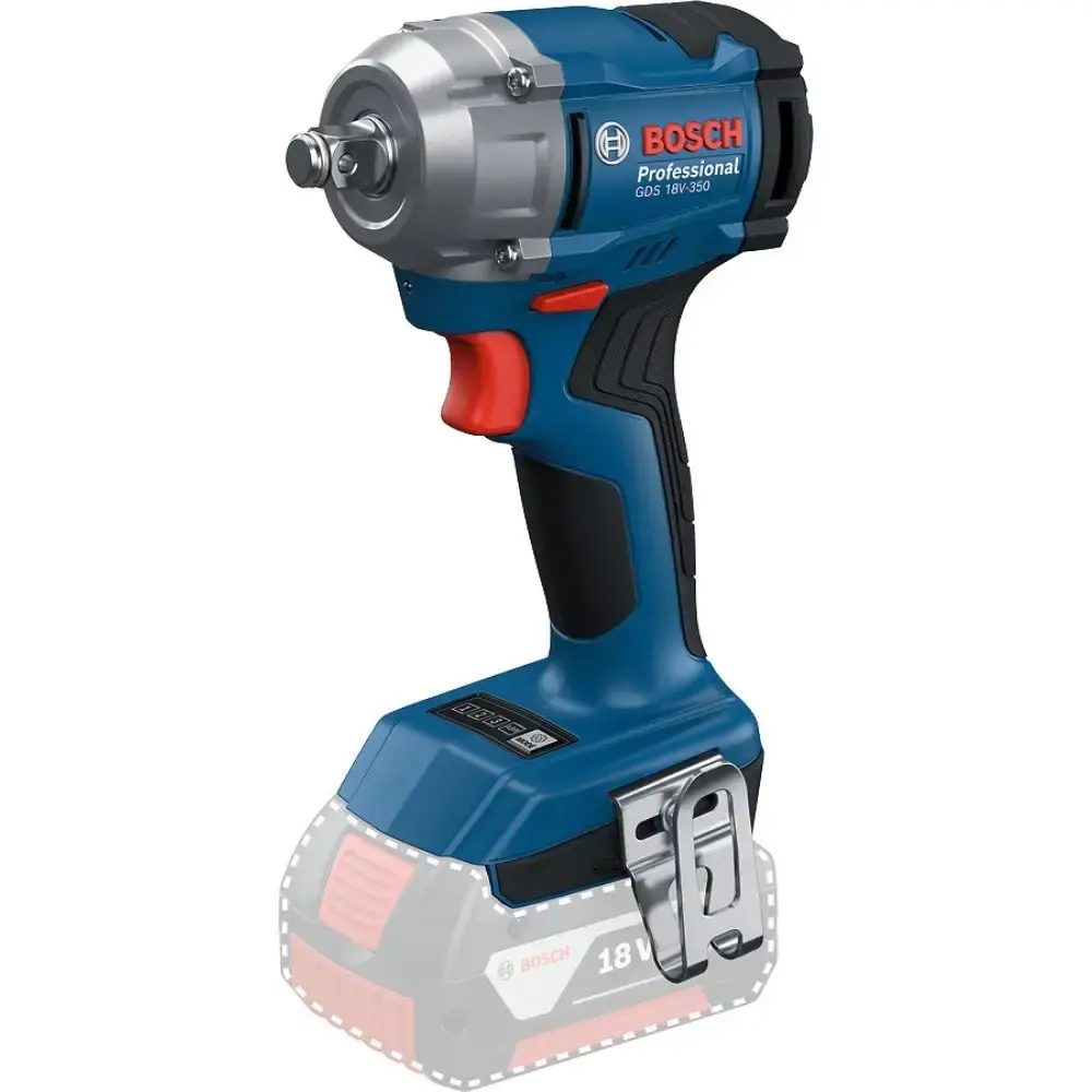Chave de impacto a bateria 18V 1/2 POL 350 nm GDS 18V-350 Bosch