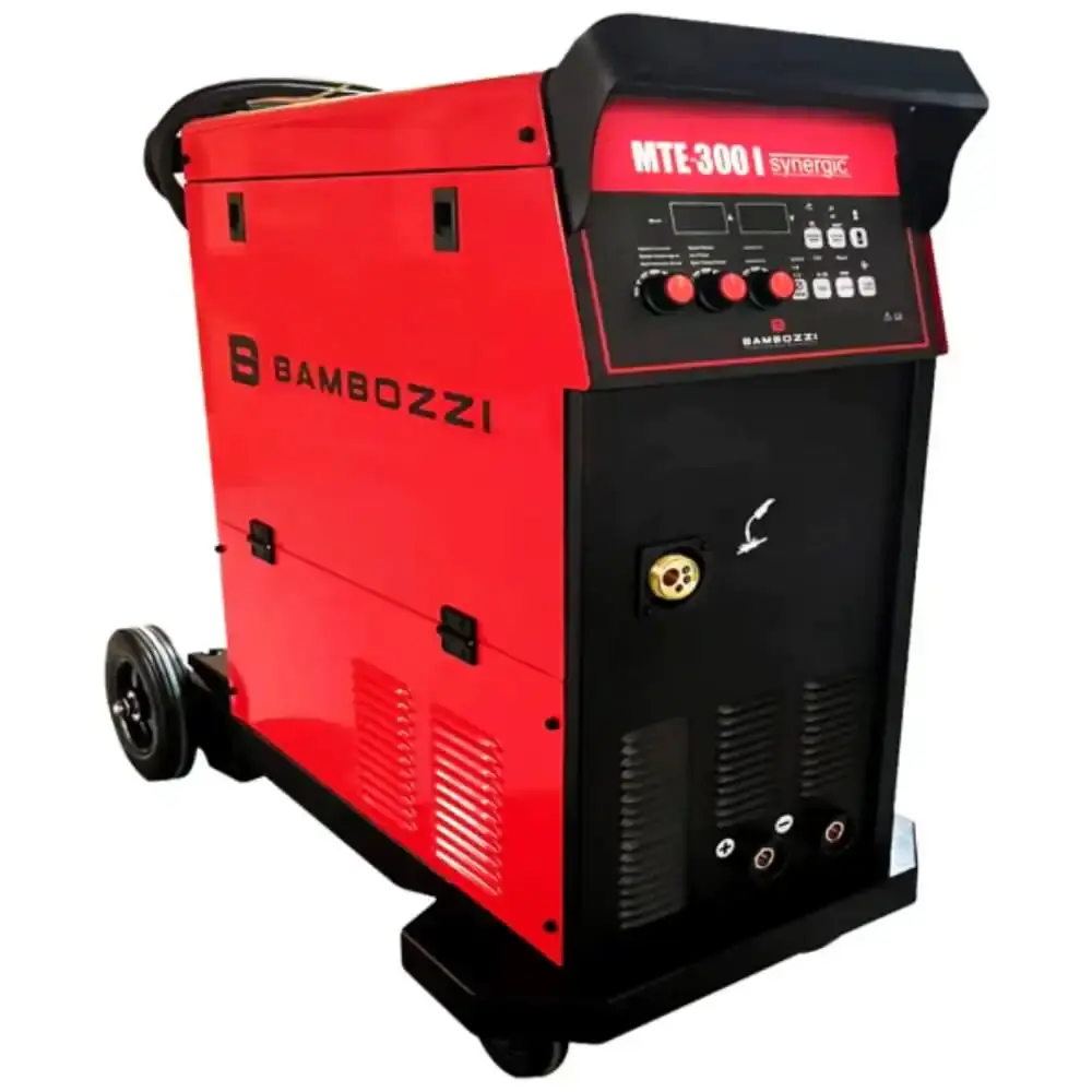 Máquina de solda multiprocessos 300A MTE 300I synergic trifásico Bambozzi