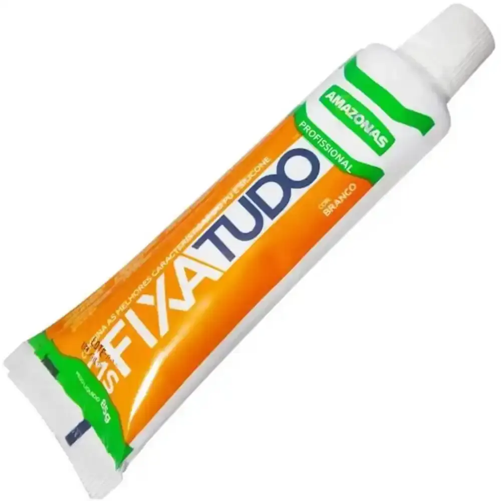 Silicone fixa tudo bisnaga 85 GR Amazonas