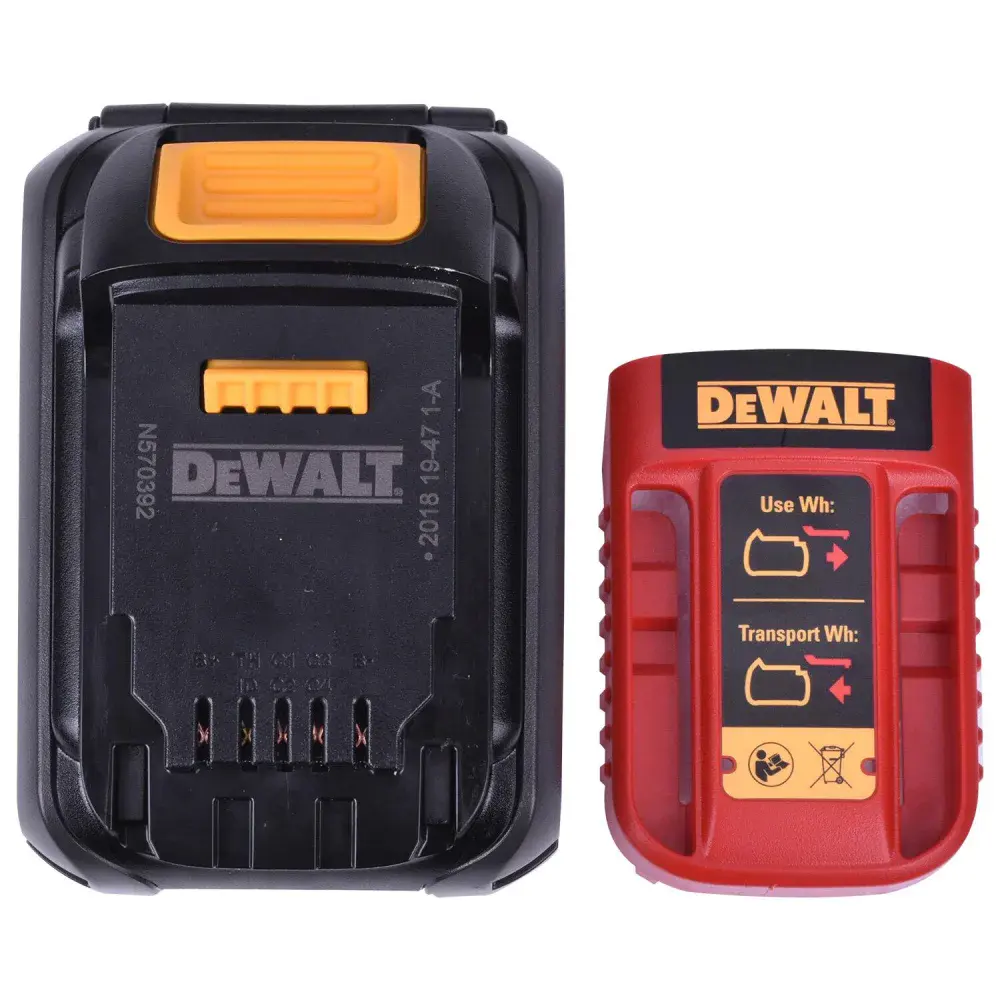 Bateria lítio flexvolt 60V max DCB606-B3 Dewalt — fotografia 2