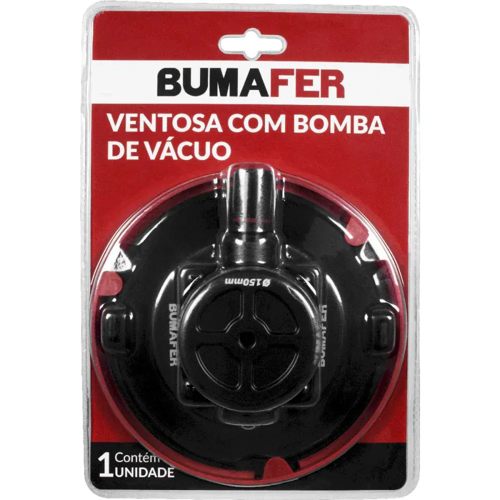 Ventosa com bomba de vácuo 150MM 70KG Bumafer — fotografia 4