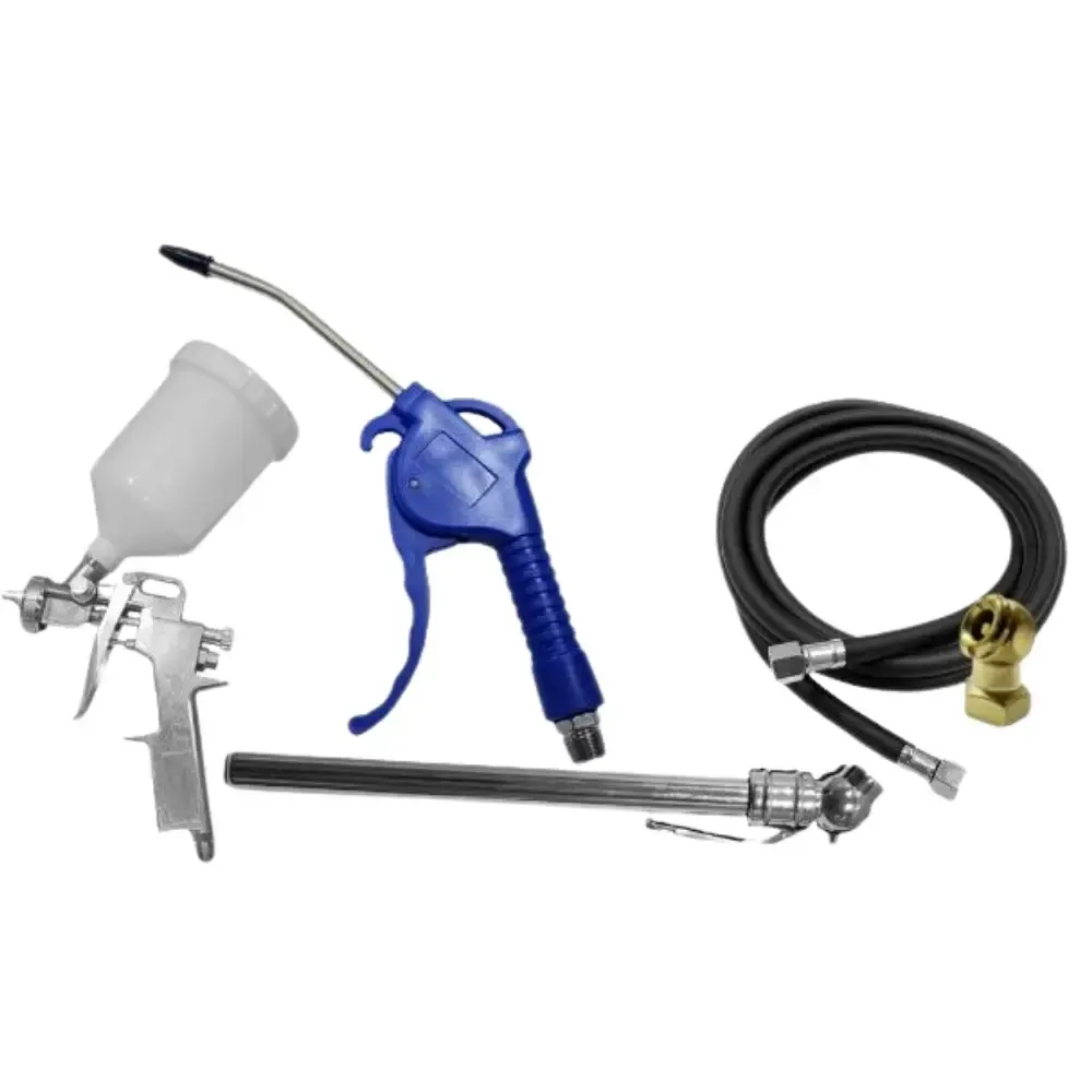 Compressor portátil lub 8,6 pés 2HP 50L com kit 5 peças evald tractor Compbrasil 220 V — fotografia 4