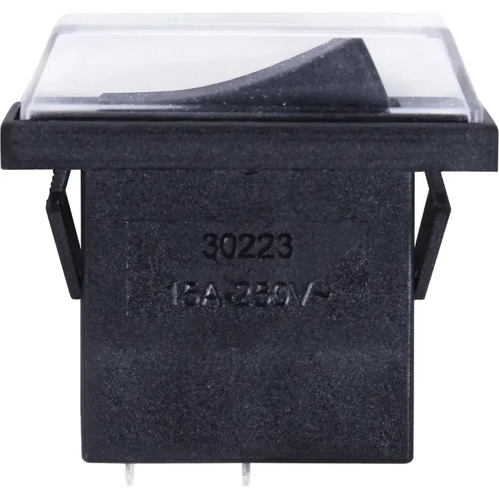 Interruptor ld capa 20A/120V 15A/220V preto Margirius — fotografia 7
