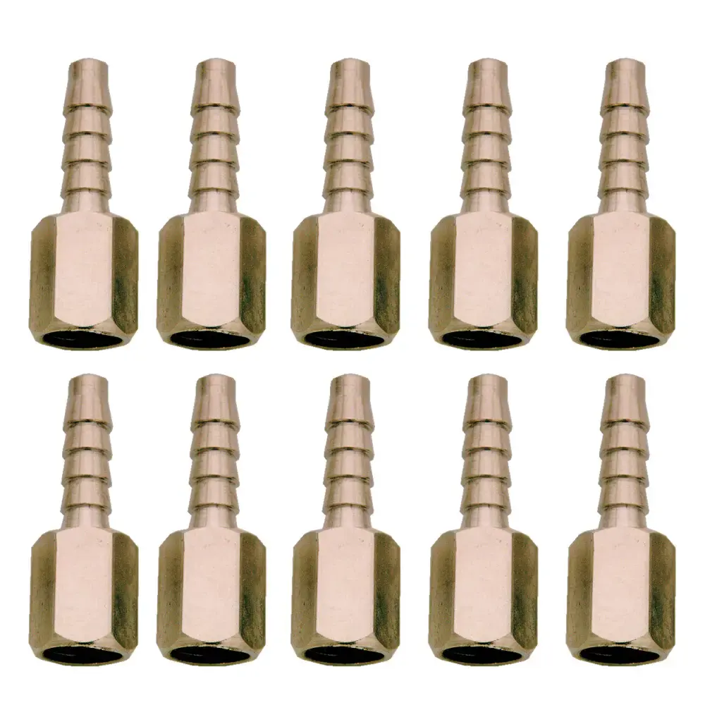 Espigão Fixo Fêmea 1/4 POL x 3/8 POL 10 Unidades BREMEN