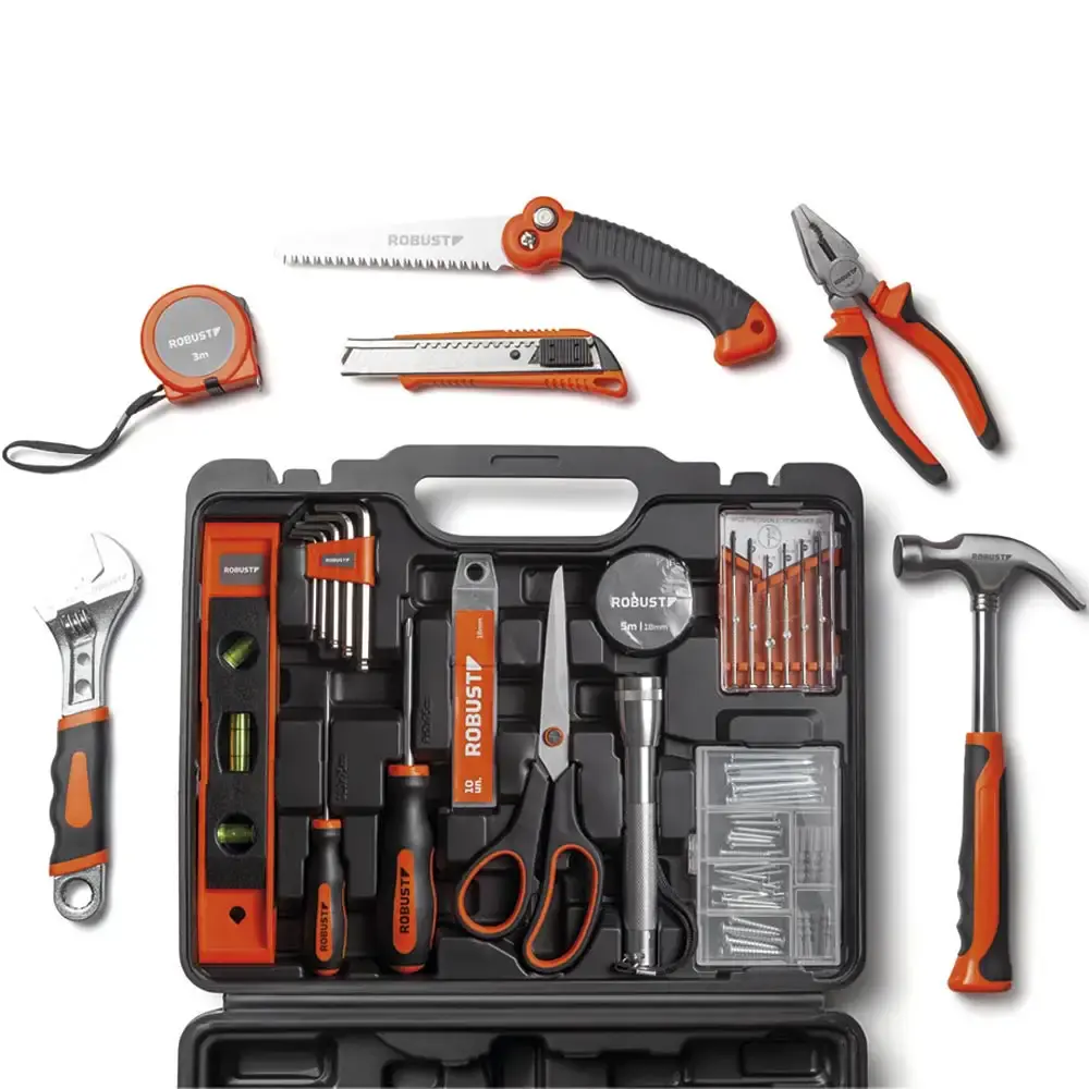 Kit de ferramentas com 85 peças diy 4000C 3370161 Robust — fotografia 3
