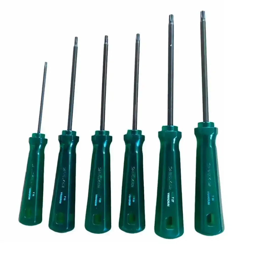 Jogo de chave torx reta com 6 peças 231506BBR Belzer — fotografia de referência